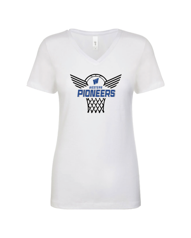 Western HS Nothing But Net - Women’s V-Neck