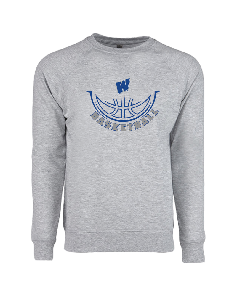 Western HS Outline - Crewneck Sweatshirt