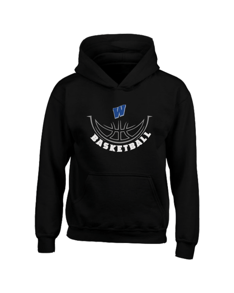 Western HS Outline - Youth Hoodie