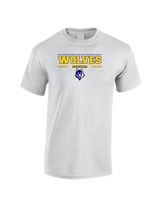 Western Sierra Collegiate Academy Football Border - Cotton T-Shirt