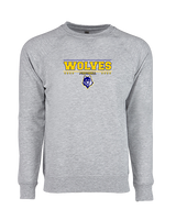 Western Sierra Collegiate Academy Football Border - Crewneck Sweatshirt