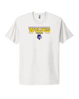 Western Sierra Collegiate Academy Football Border - Mens Select Cotton T-Shirt