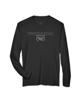 Westerville Central HS Wrestling Block - Performance Long Sleeve