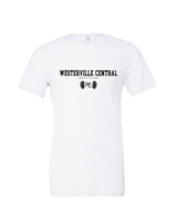 Westerville Central HS Wrestling Block - Mens Tri Blend Shirt