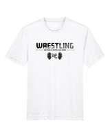 Westerville Central HS Wrestling Cut - Youth Performance T-Shirt