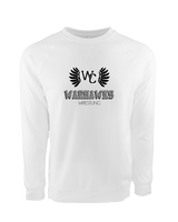 Westerville Central HS Wrestling Shadow - Crewneck Sweatshirt