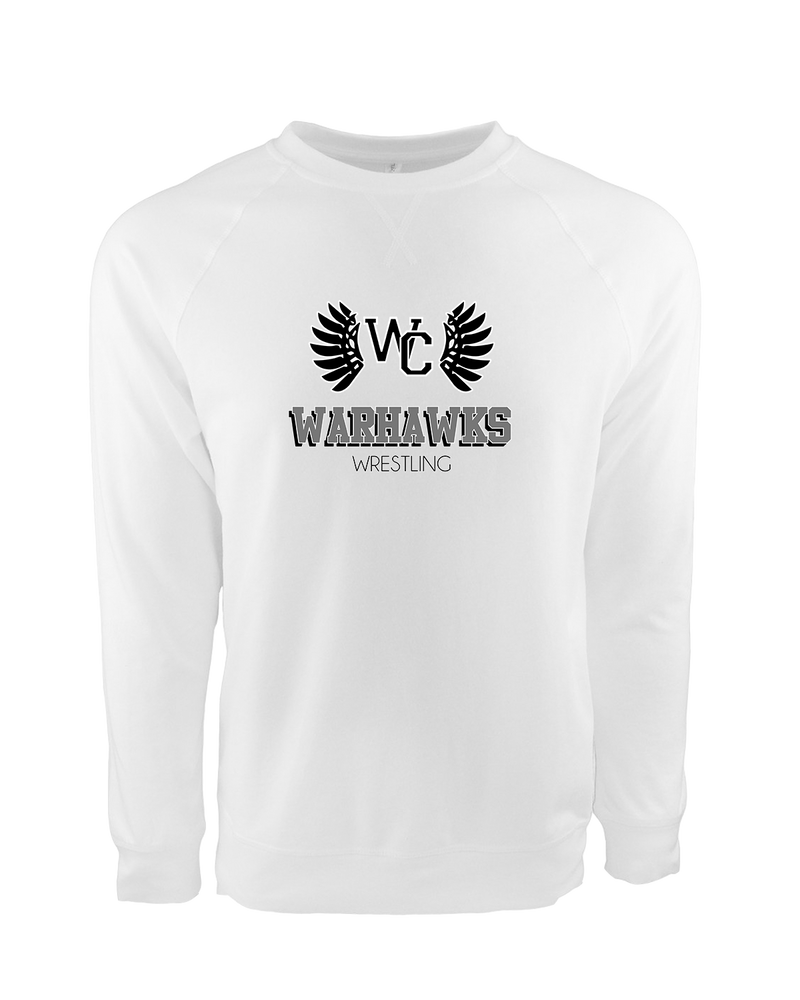 Westerville Central HS Wrestling Shadow - Crewneck Sweatshirt