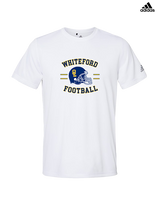 Whiteford HS Football Curve - Mens Adidas Performance Shirt