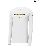 Whiteford HS Football Design - Mens Nike Longsleeve