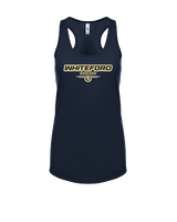 Whiteford HS Football Design - Womens Tank Top