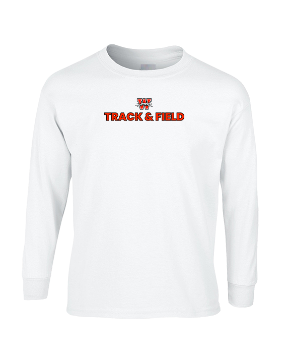 Whitewater HS Track & Field Logo - Cotton Longsleeve