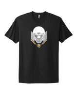 Will C Wood HS Football Skull Crusher - Mens Select Cotton T-Shirt