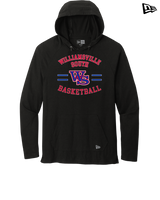 Williamsville South HS Boys Basketball Curve - New Era Tri Blend Hoodie