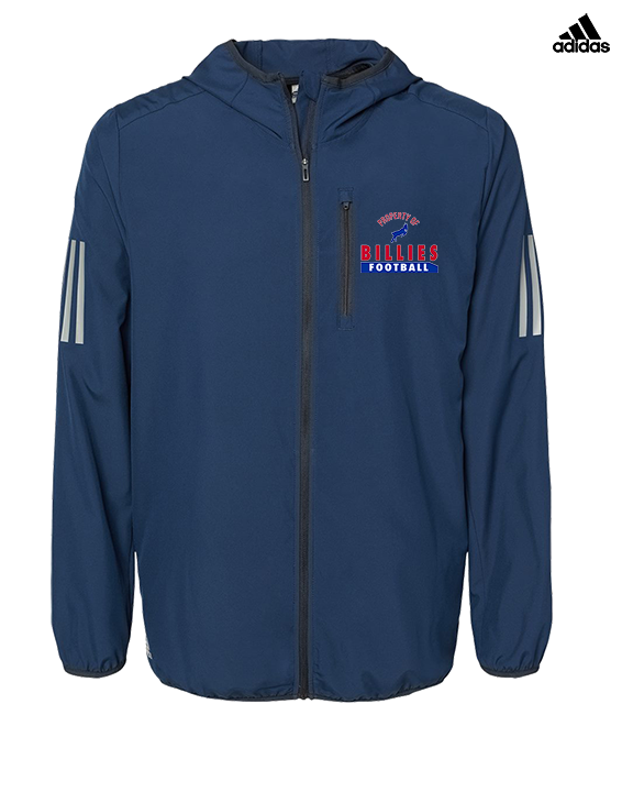 Williamsville South HS Football Property - Mens Adidas Full Zip Jacket