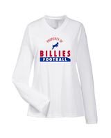 Williamsville South HS Football Property - Womens Performance Longsleeve