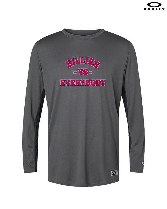 Williamsville South HS Football Vs Everybody - Mens Oakley Longsleeve