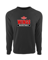 Wings Basketball Academy Basketball  - Crewneck Sweatshirt