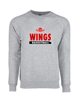 Wings Basketball Academy Basketball  - Crewneck Sweatshirt