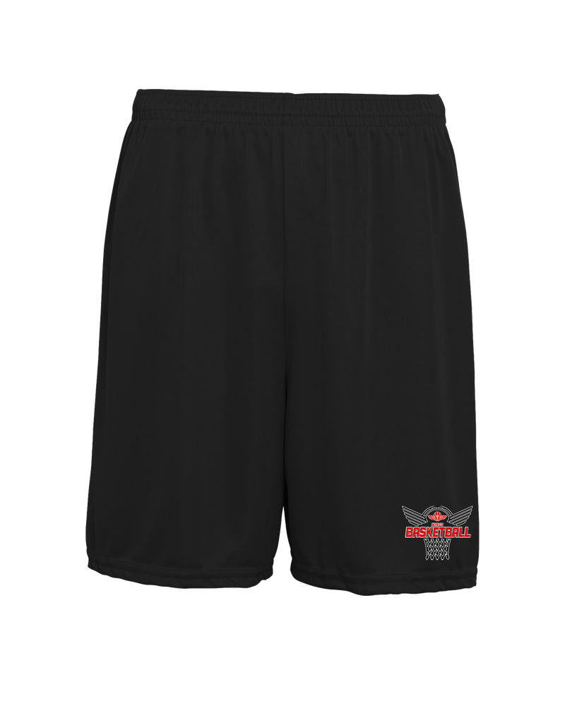 Wings Basketball Academy Nothing But Net - 7 inch Training Shorts