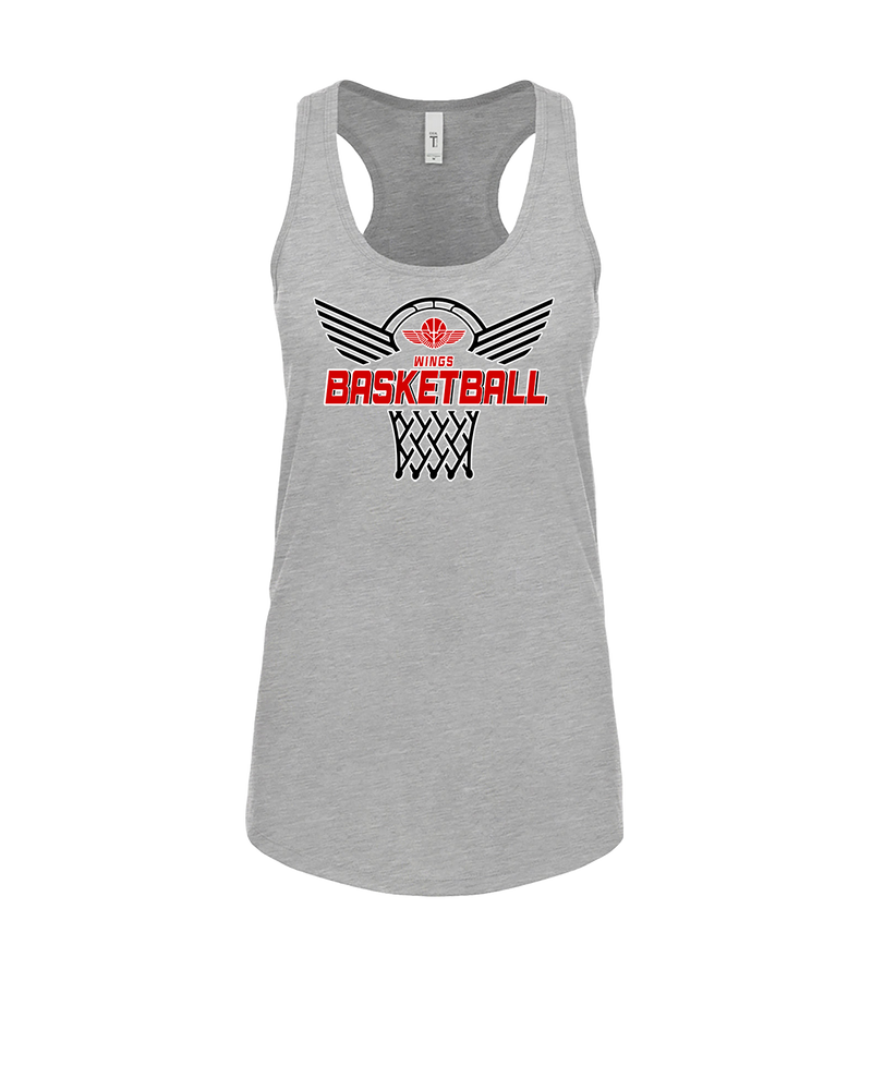 Wings Basketball Academy Nothing But Net - Womens Tank Top