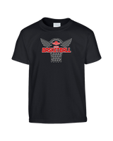 Wings Basketball Academy Nothing But Net - Youth T-Shirt