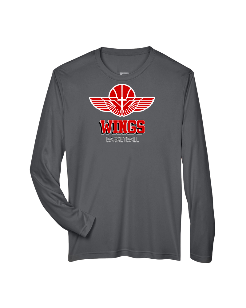 Wings Basketball Academy Basketball Shadow - Performance Long Sleeve