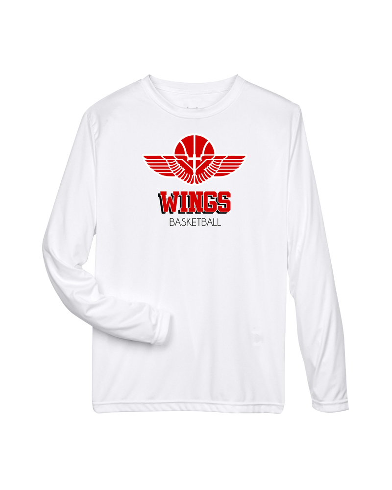 Wings Basketball Academy Basketball Shadow - Performance Long Sleeve