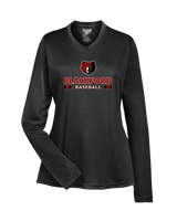 Blackford HS Baseball Stacked - Women's Performance Longsleeve Shirt
