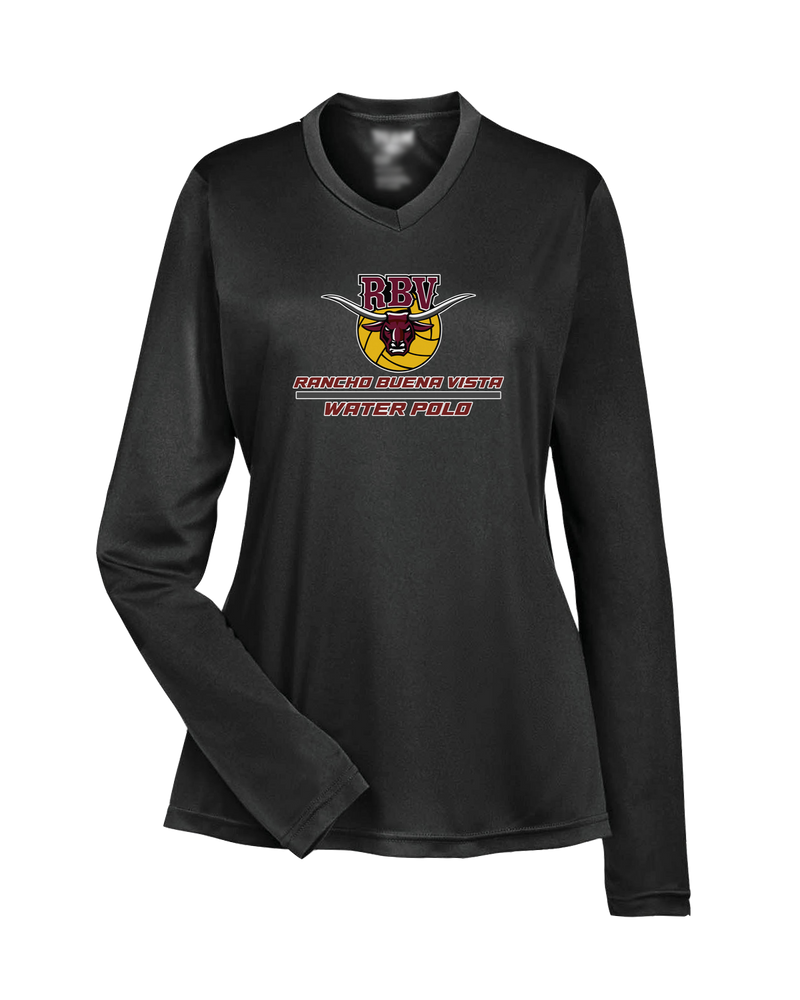 Rancho Buena Vista HS Water Polo Split - Womens Performance Long Sleeve