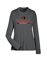 Blackford HS Baseball Stacked - Women's Performance Longsleeve Shirt