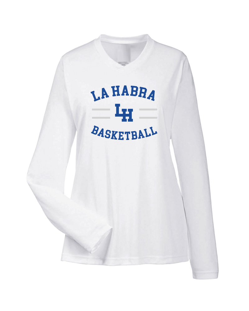 La Habra HS Basketball Curve - Women's Performance Longsleeve Shirt