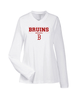 Blackford HS Baseball Border - Women's Performance Longsleeve Shirt