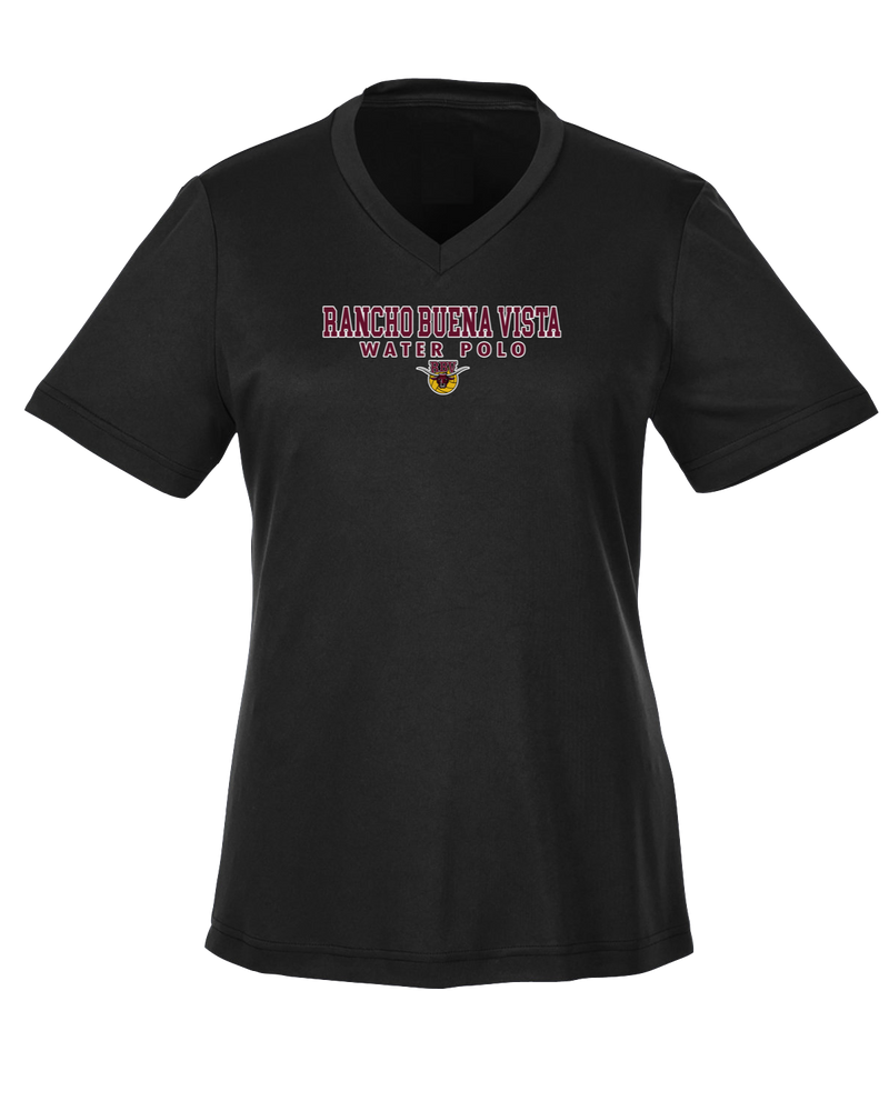 Rancho Buena Vista HS Water Polo Block - Womens Performance Shirt