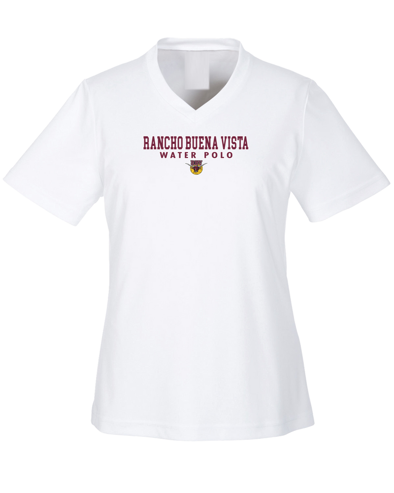 Rancho Buena Vista HS Water Polo Block - Womens Performance Shirt