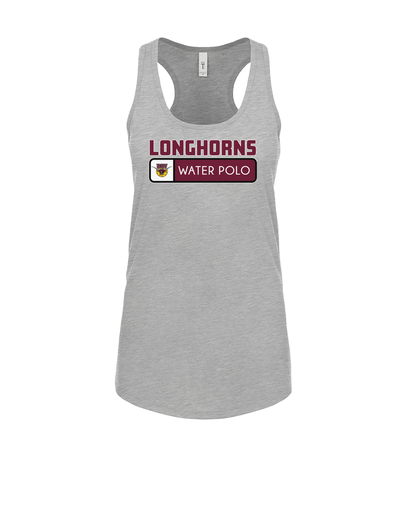 Rancho Buena Vista HS Water Polo Pennant - Womens Tank Top