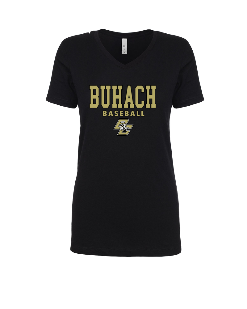 Buhach HS Baseball Block - Women’s V-Neck