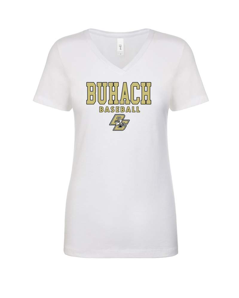 Buhach HS Baseball Block - Women’s V-Neck