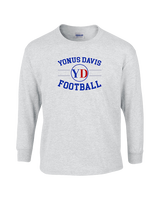 Yonus Davis Foundation Football Curve - Cotton Longsleeve