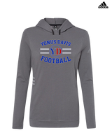 Yonus Davis Foundation Football Curve - Womens Adidas Hoodie