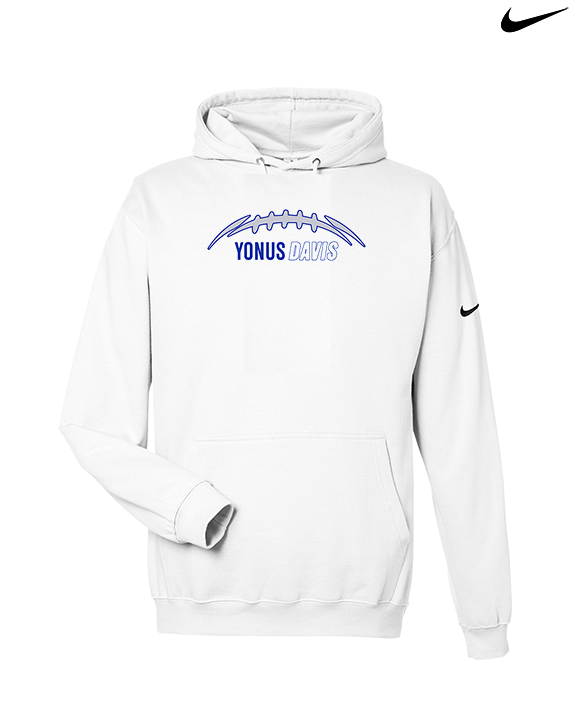 Yonus Davis Foundation Football Laces - Nike Club Fleece Hoodie