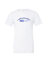 Yonus Davis Foundation Football Laces - Tri-Blend Shirt