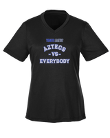 Yonus Davis Foundation Football Vs Everybody - Womens Performance Shirt