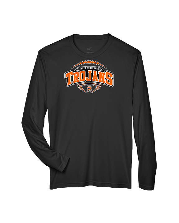 York Suburban HS Football Toss - Performance Longsleeve