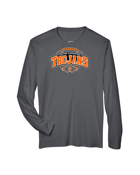 York Suburban HS Football Toss - Performance Longsleeve