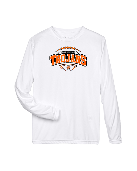 York Suburban HS Football Toss - Performance Longsleeve