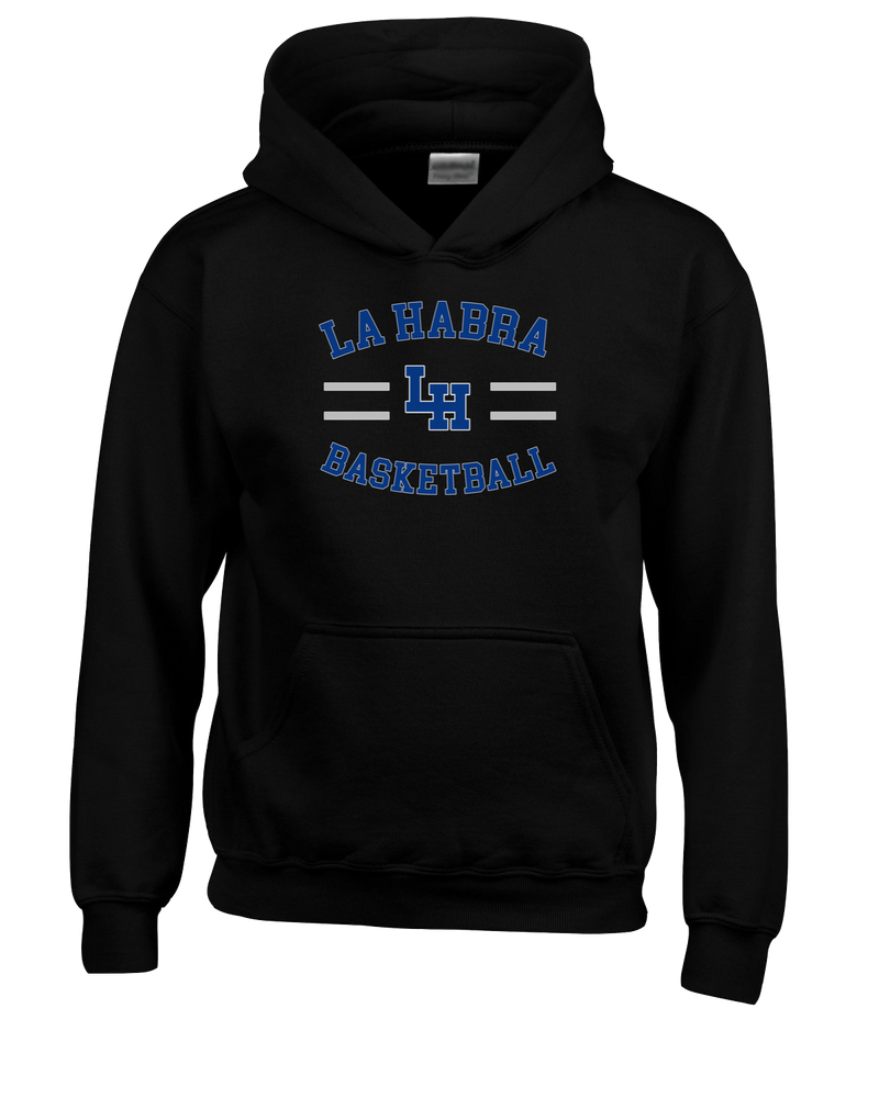 La Habra HS Basketball Curve - Youth Hoodie