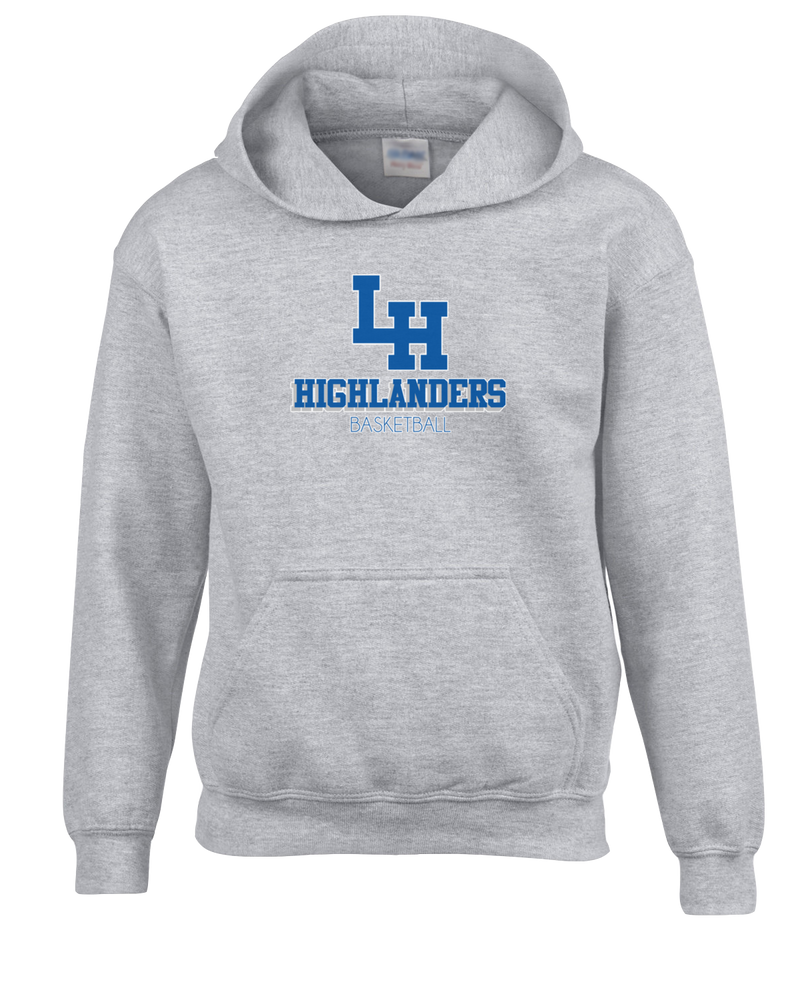 La Habra HS Boys Basketball Shadow - Youth Hoodie