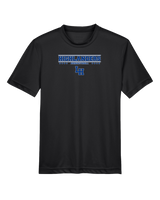 La Habra HS Basketball Border - Youth Performance T-Shirt