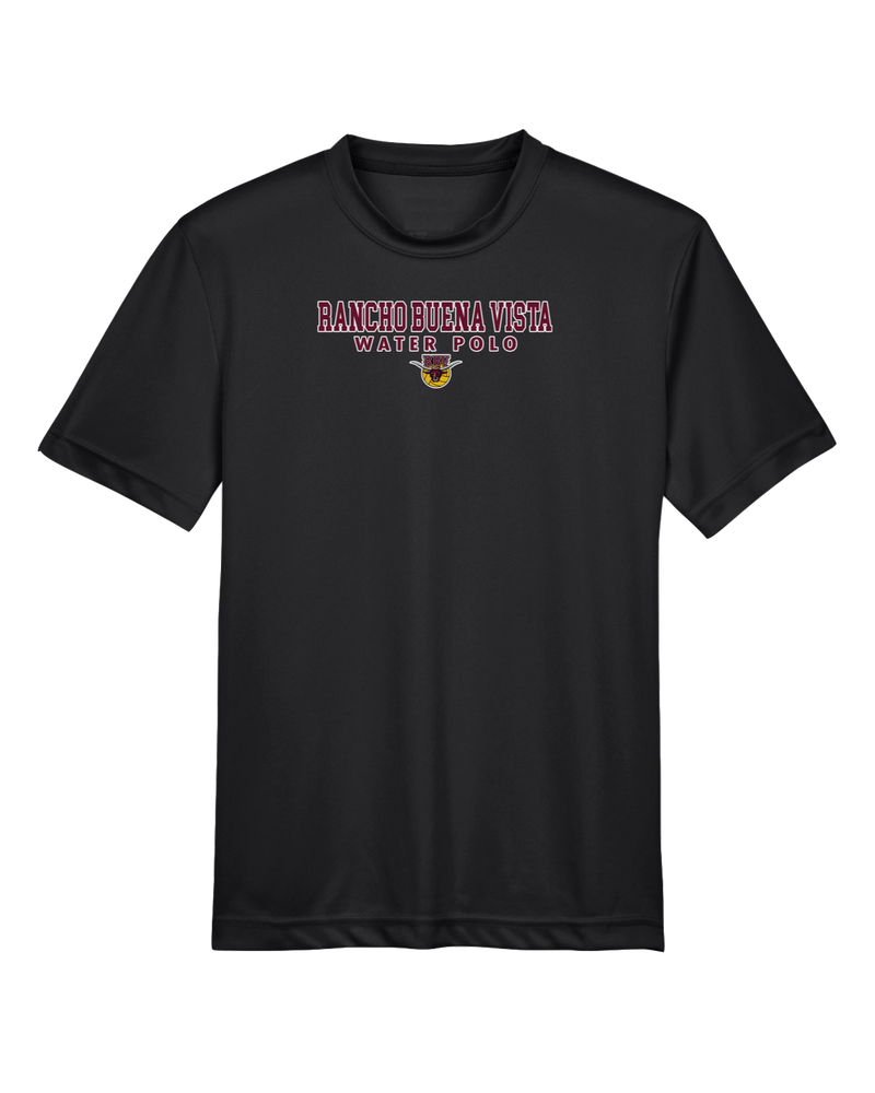 Rancho Buena Vista HS Water Polo Block - Youth Performance T-Shirt