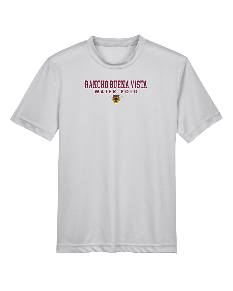 Rancho Buena Vista HS Water Polo Block - Youth Performance T-Shirt